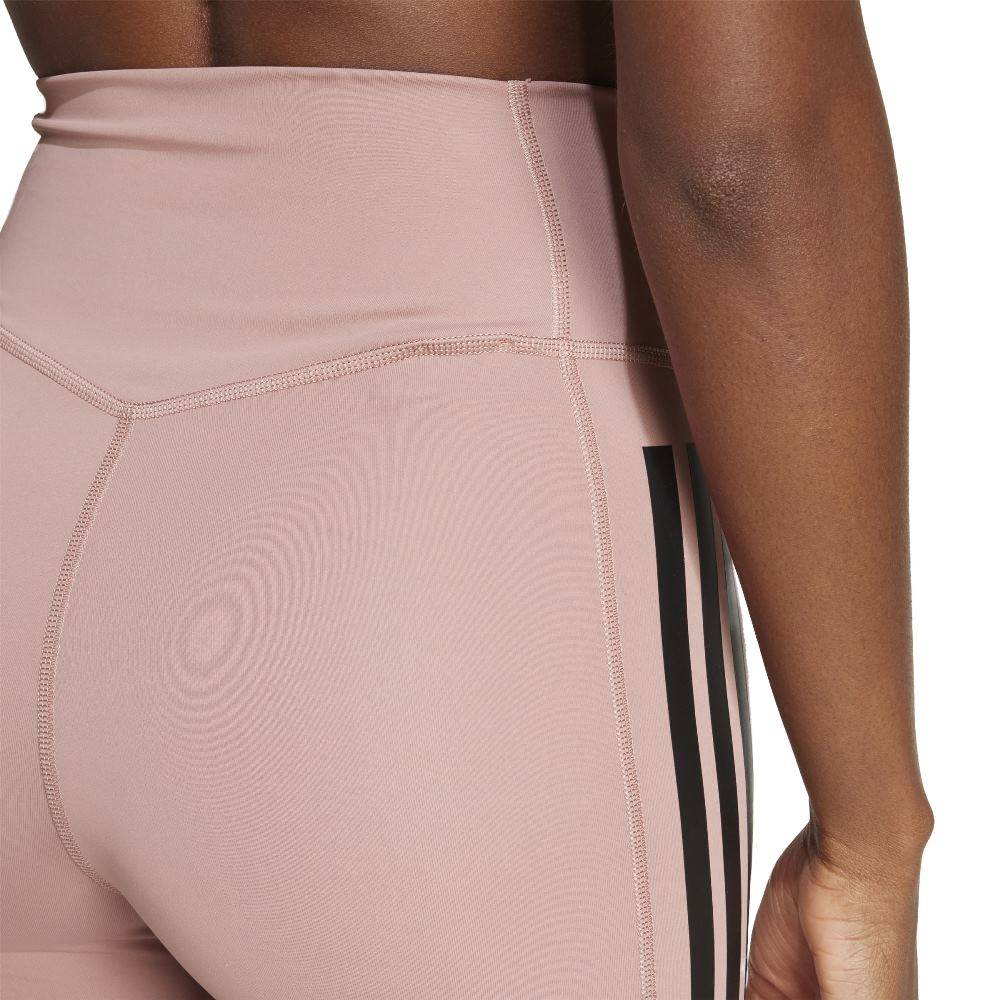 ADIDAS OPTIME 3 STRIPES 1/4 SHORT LEGGINGS