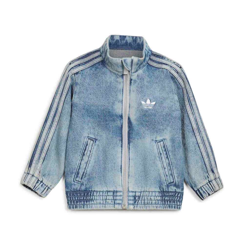 ADIDAS ORIGINALS INFANT FIREBIRD DENIM TRACK TOP