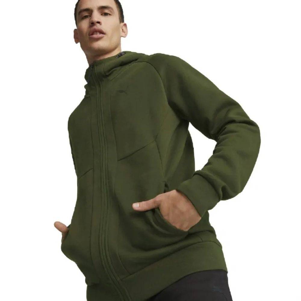 PUMA TECH FULL-ZIP HOODIE