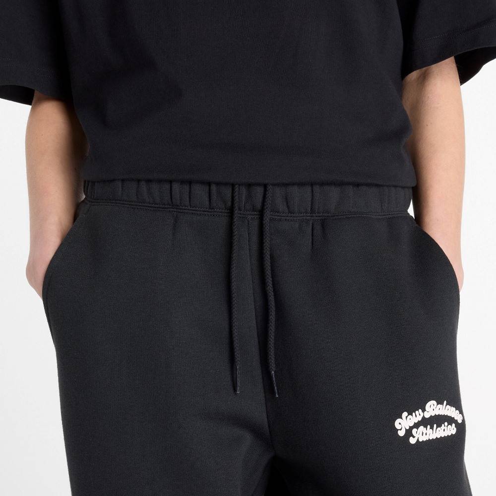 NEW BALANCE LINEAR HERITAGE FLEECE BARREL LEG PANT
