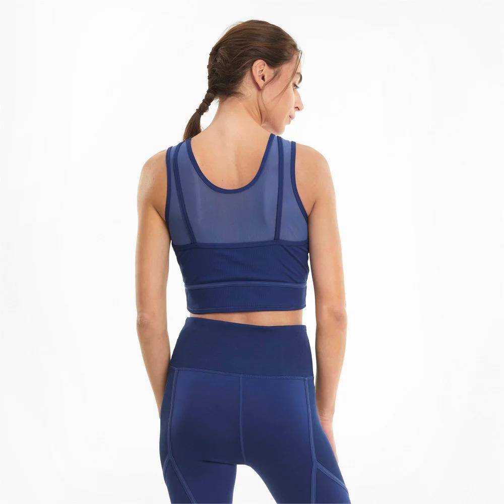 PUMA STUDIO LAYERED CROP TOP