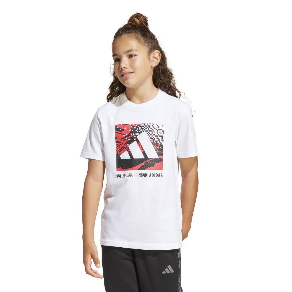 ADIDAS YOUTH CAMO GRAPHIC TSHIRT