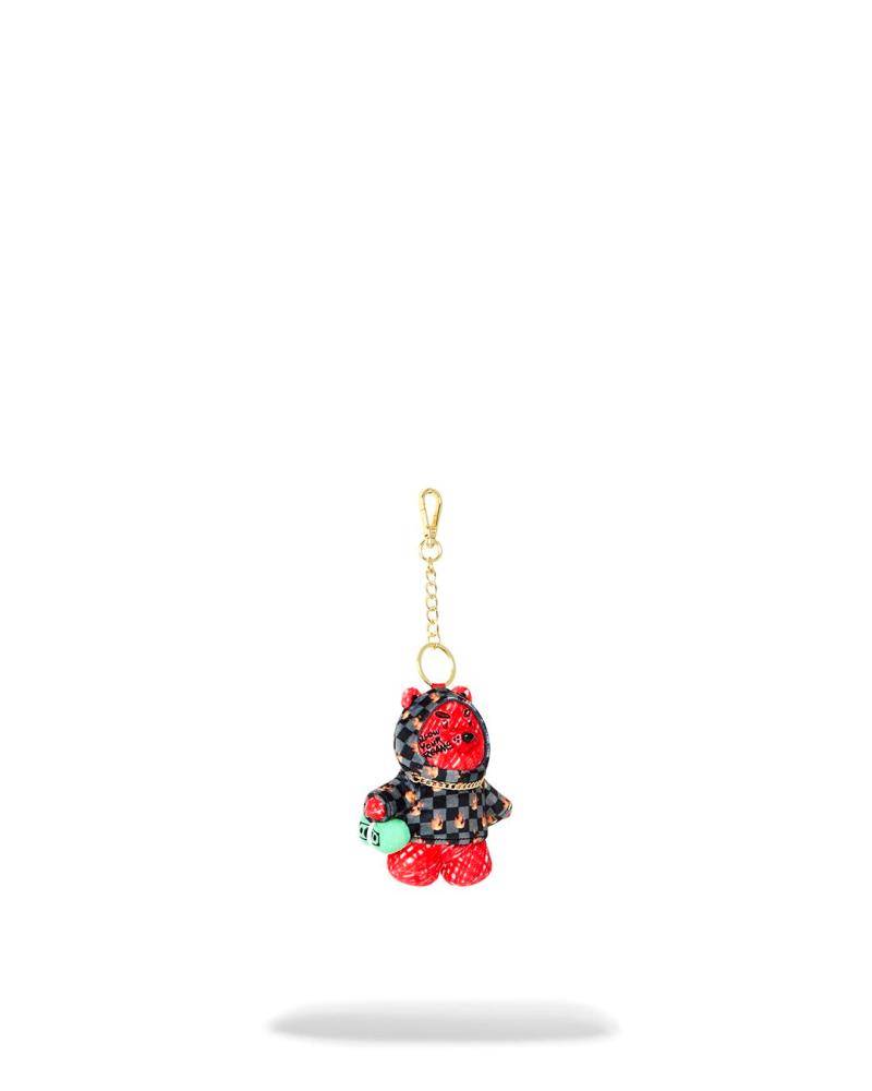 SPRAYGROUND DIABLO SCRIBBLE BEAR KEYCHAIN