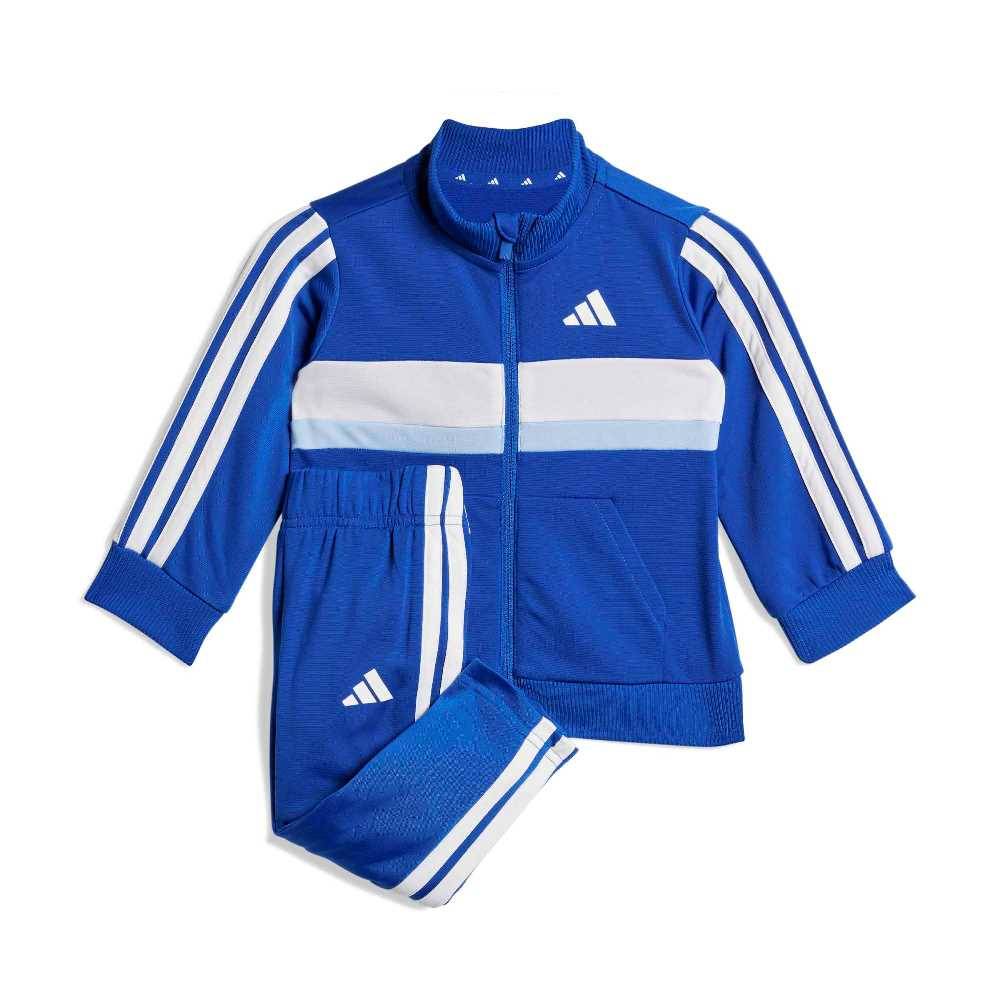 ADIDAS INFANT SEASONAL ESSENTIALS TIBERIO 3 STRIPES TRICOT TRACKSUIT