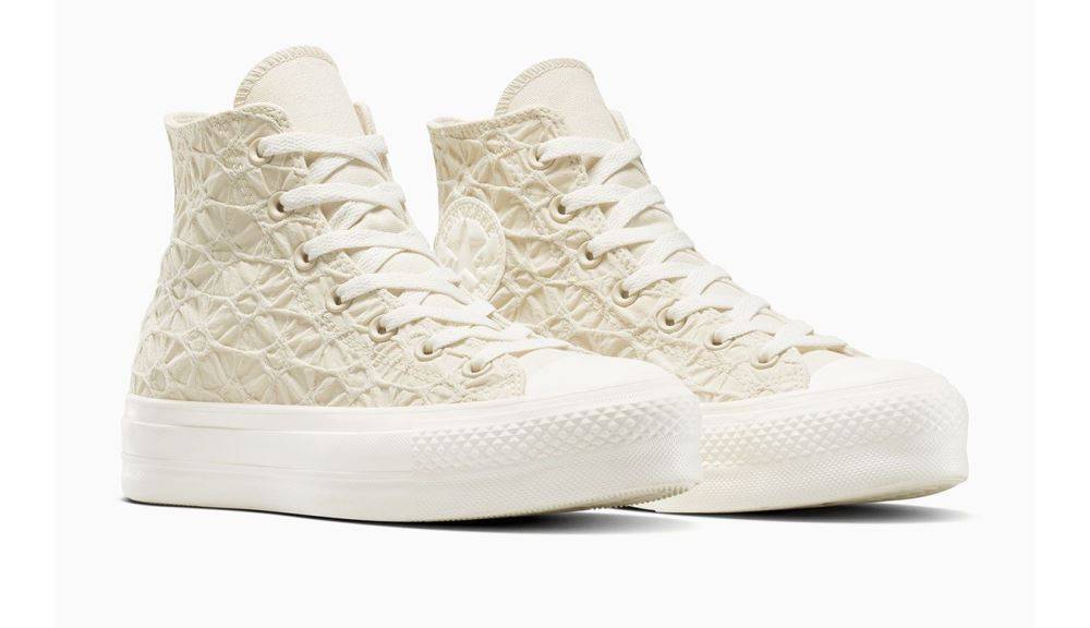 CONVERSE CHUCK TAYLOR ALL STAR LIFT PLATFORM TEXTURED MATERIAL