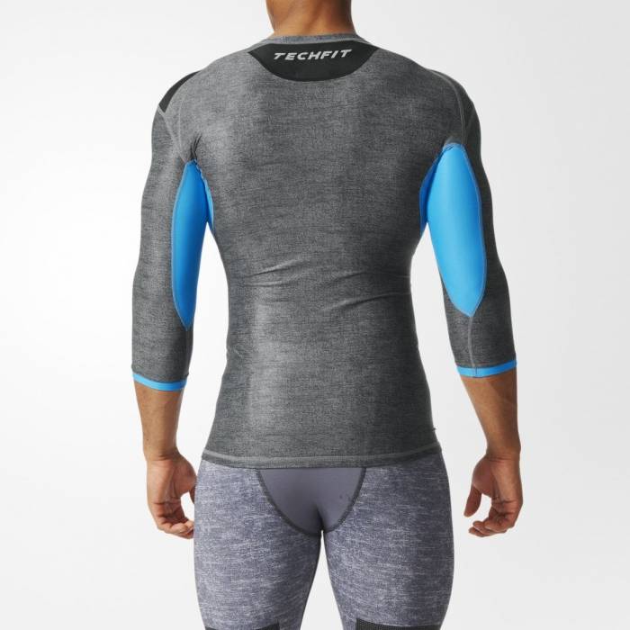 ADIDAS TECHFIT CHILL 3/4 TEE MENS