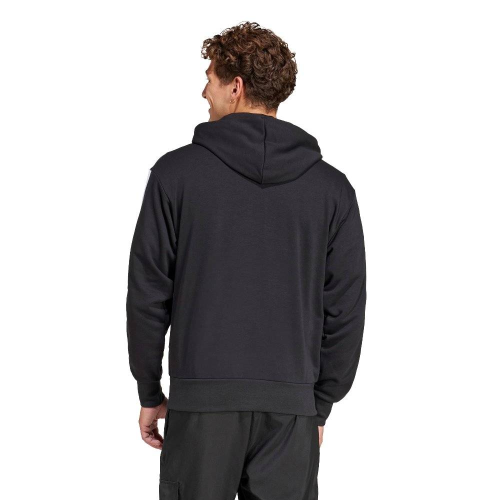 ADIDAS M ESSENTIALS THREE STRIPES FRENCH TERRY HOODIE