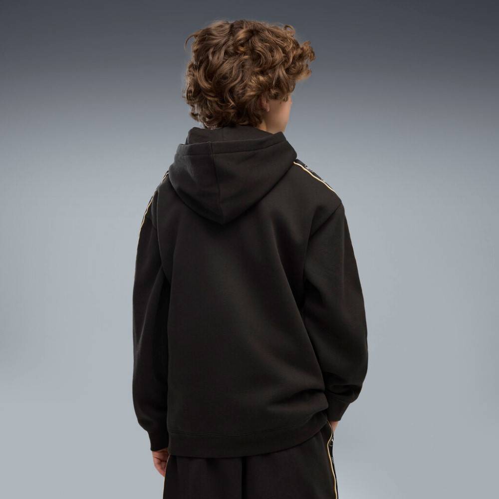 PUMA ESS ELEVATED TAPE RELAXED HOODIE FL B