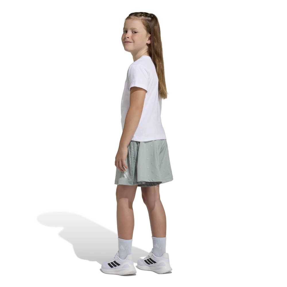 ADIDAS LITTLE GIRLS SEASONALS GLAM SHORT SET