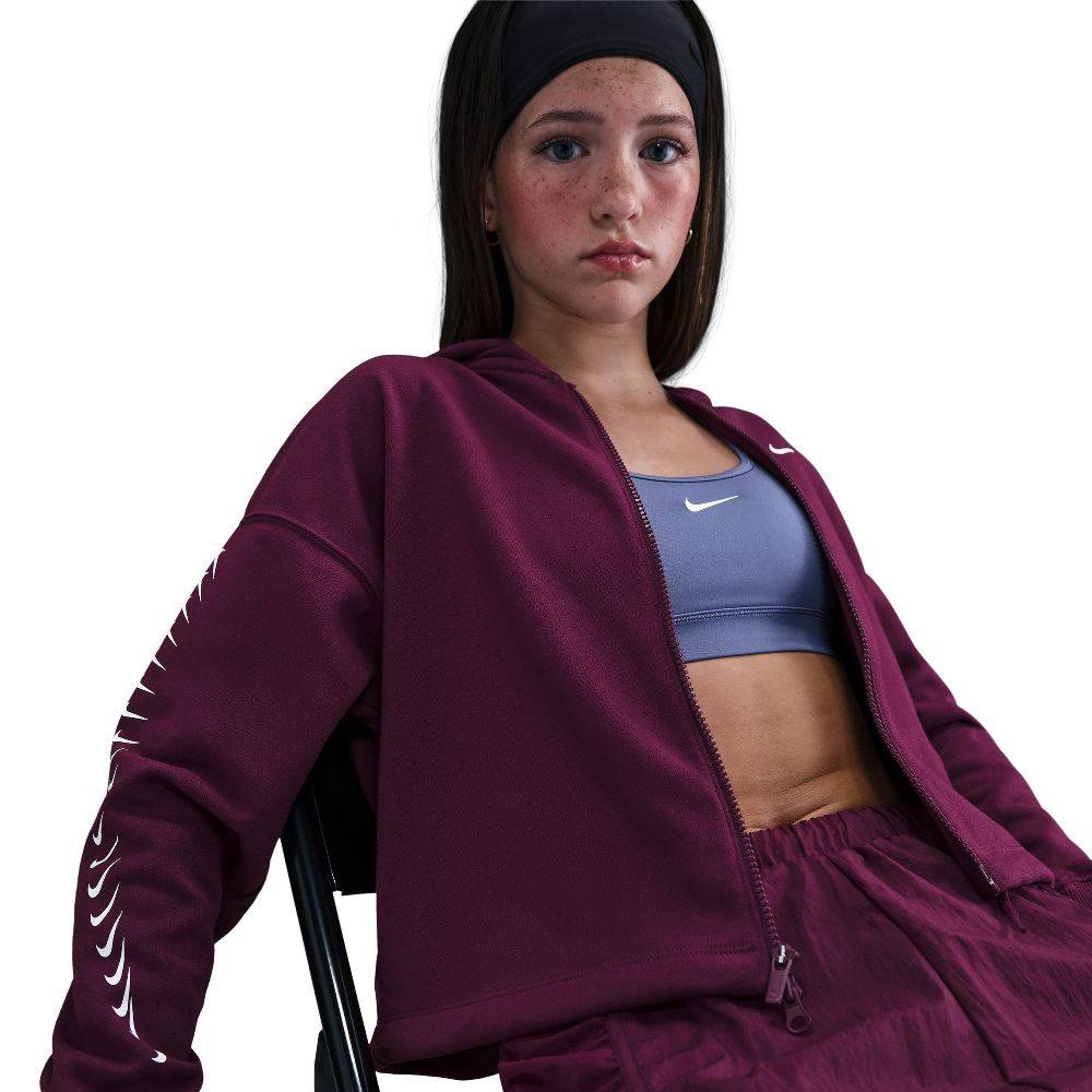 NIKE NSW DRI-FIT GIRLS FLEECE DANCE HOODIE