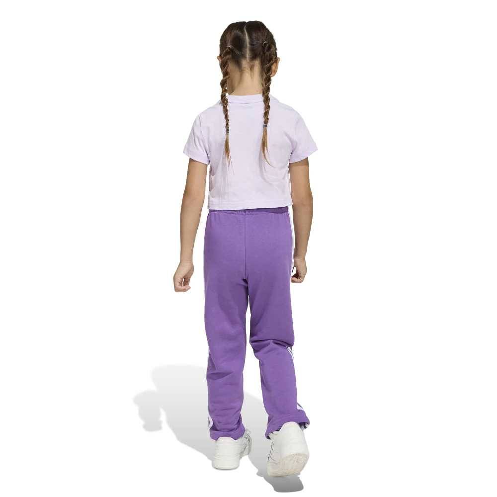 ADIDAS LITTLE GIRLS ESSENTIALS T-SHIRT SET