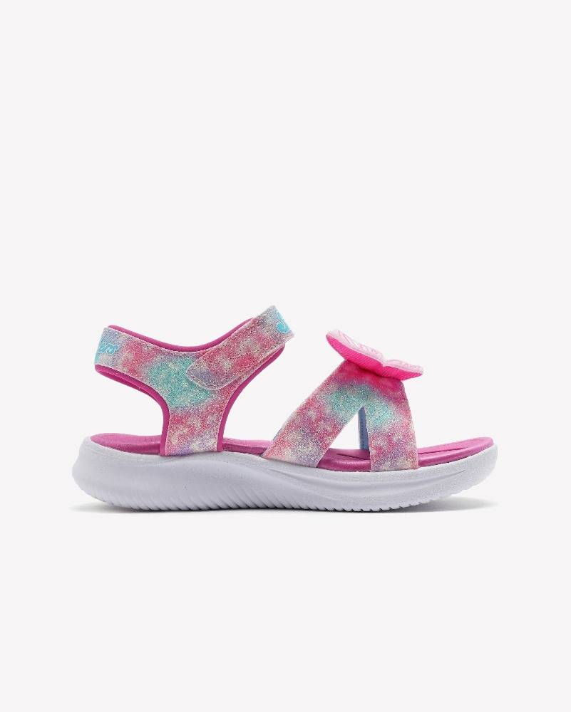 SKECHERS JUMPSTERS SANDAL: BUTTERFLY BRITES GIRLS SHOES