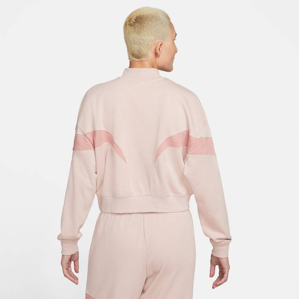 NIKE NSW AIR FLEECE MOCK LS TOP