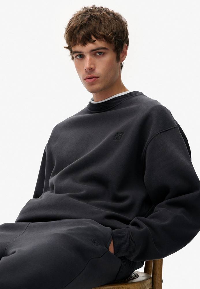 SUPERDRY BLANK OVERSIZED CREW