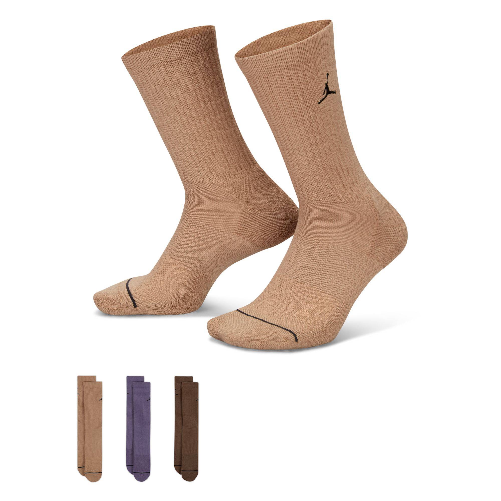 NIKE JORDAN 3-PAIRS CREW SOCKS
