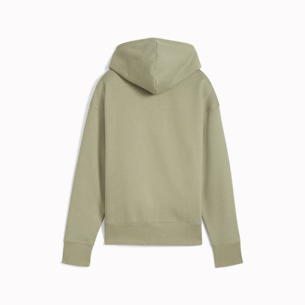 PUMA HER RELAXED FULL-ZIP HOODIE FL