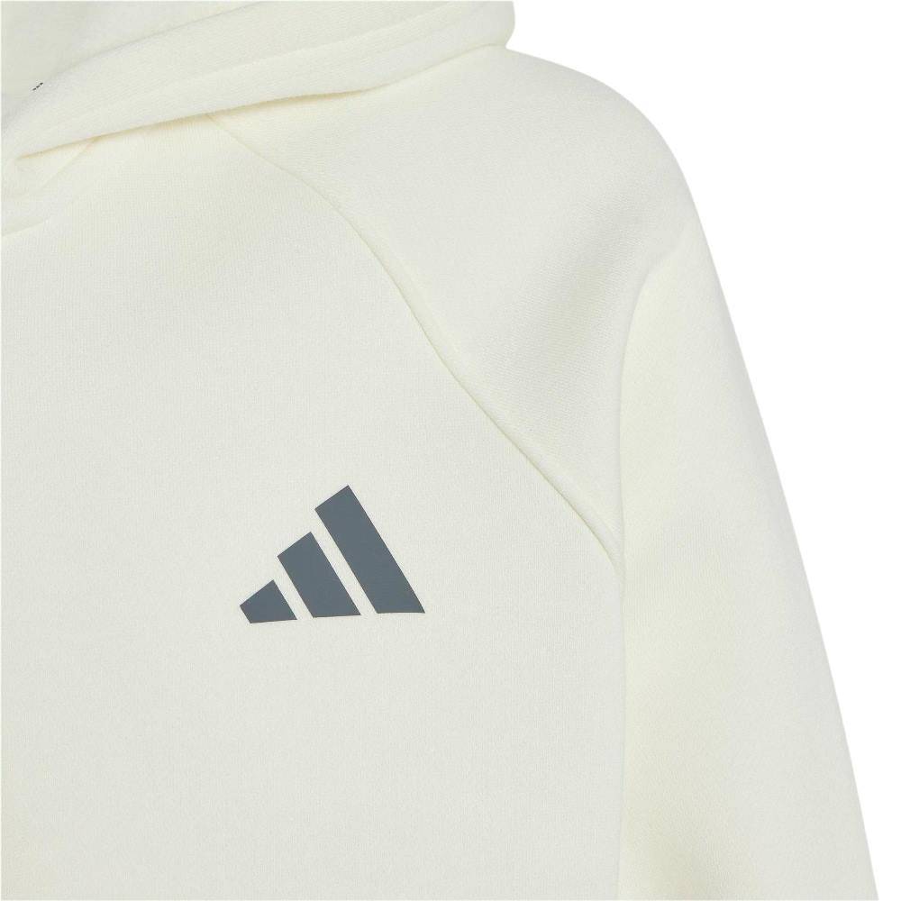 ADIDAS YOUTH SEASONALS COLLEGIATE TYPOGRAPHY FULL ZIP HOODY