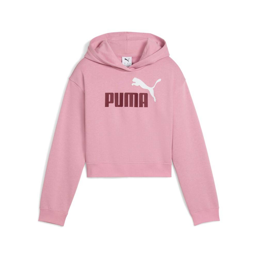 PUMA ESS 2 COLOR NO. 1 LOGO  SHORT LENGTH HOODIE FLEECE G