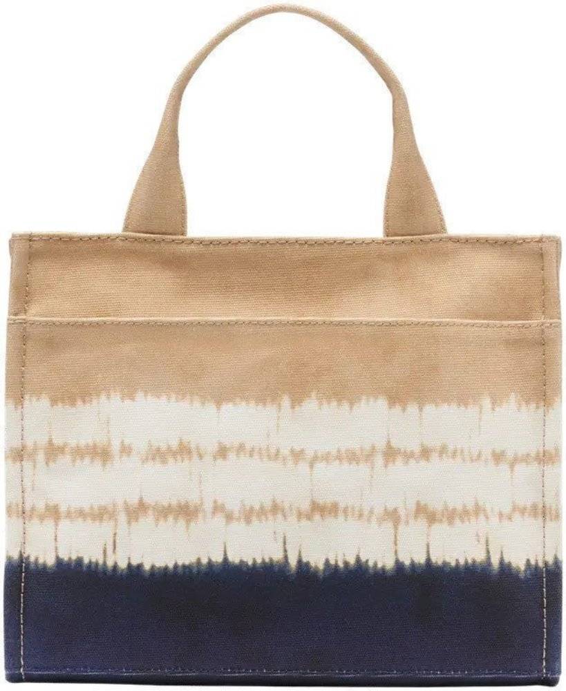 DKNY HADLEE PRINTED CANVAS MEDIUM TOTE BAG