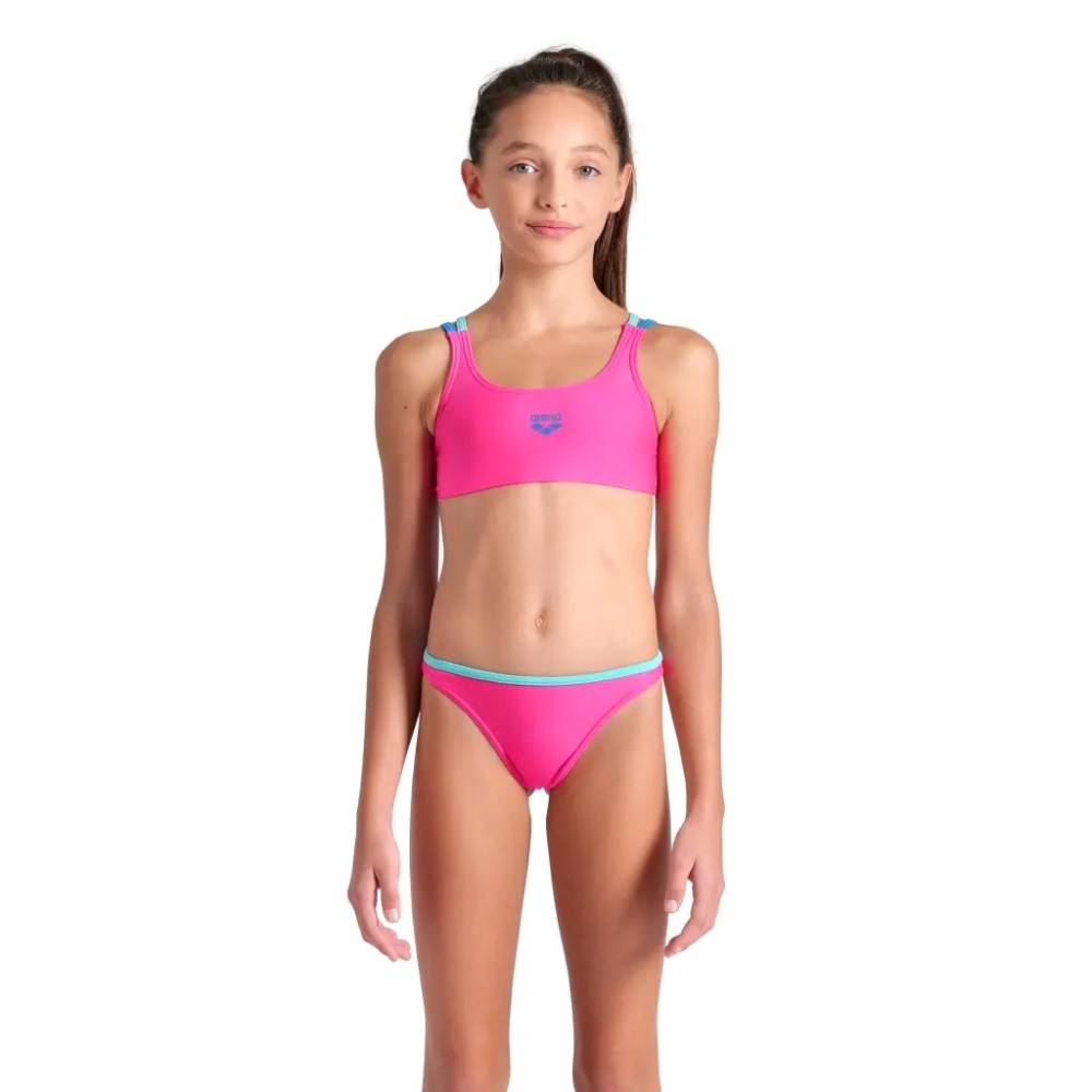 ARENA GIRL'S TWO PIECES SWIMSUIT SOLID