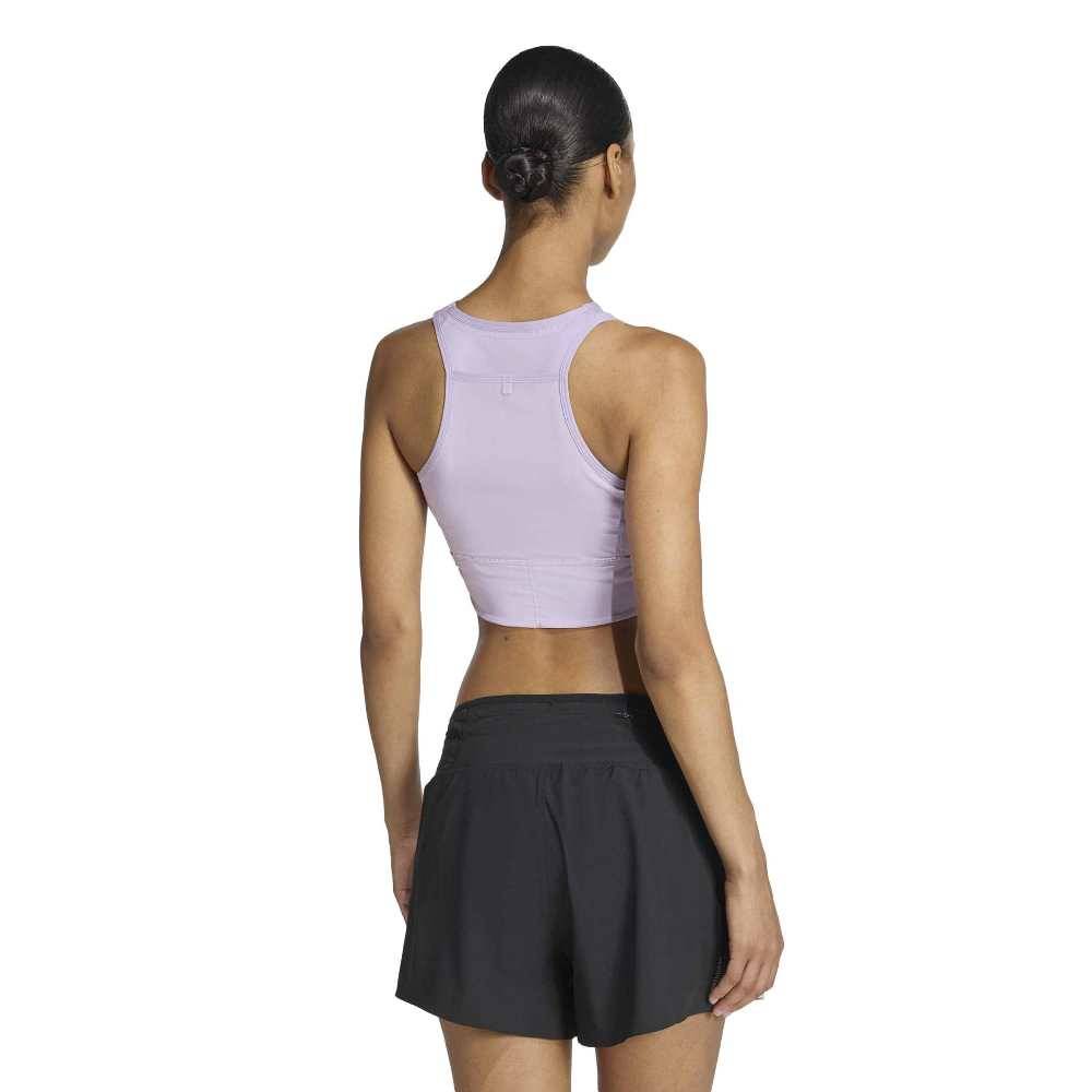 ADIDAS ADIZERO RUNNING GEL POCKET CROP TOP