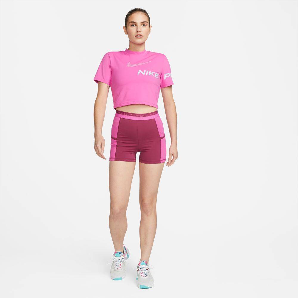 NIKE PRO DRI-FIT HIGH-WAISTED SHORT