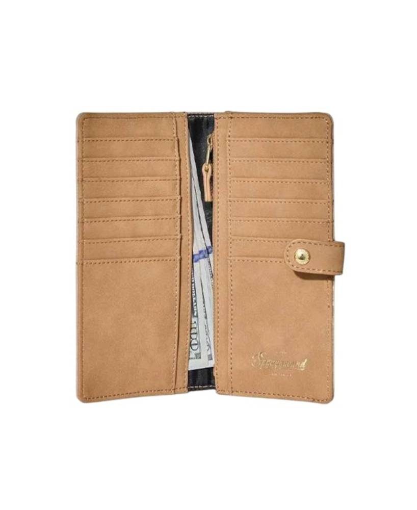 SPRAYGROUND GOLD TRINITY FOLD WALLET