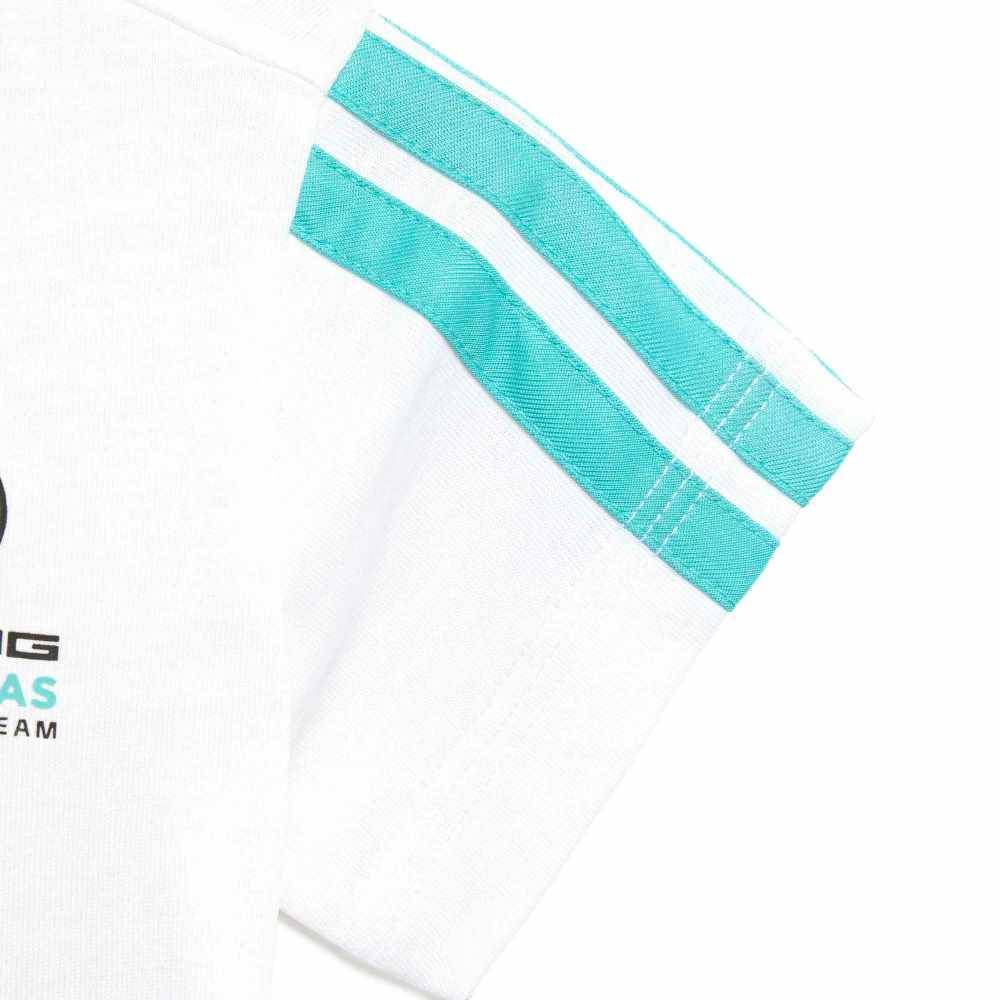 ADIDAS INFANT MERCEDES-AMG PETRONAS FORMULA 1 TEAM DNA SHORT-SLEEVE JOGGERS