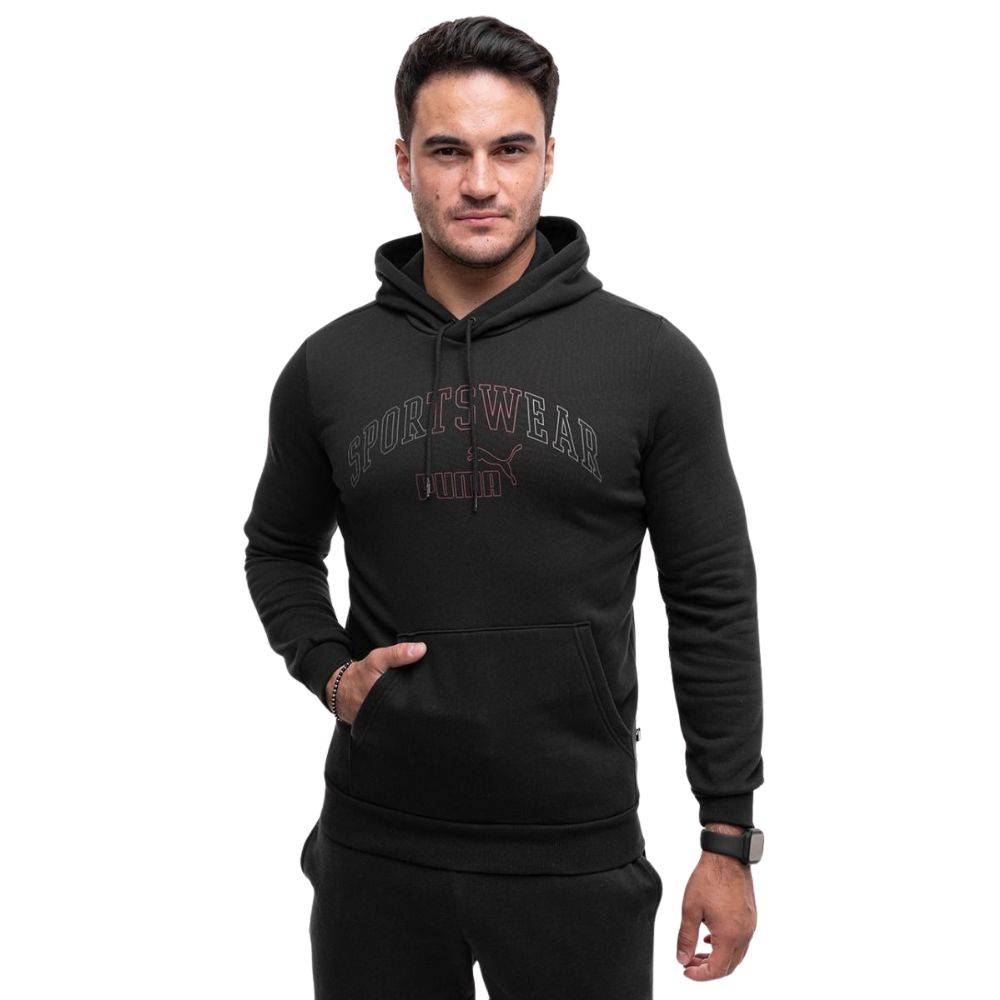 PUMA ESS+ LOGO LAB GRADIENT HOODIE FL