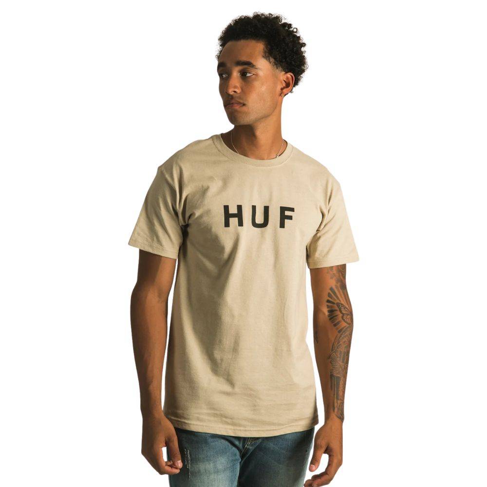 HUF ESSENTIALS OG LOGO S/S TEE