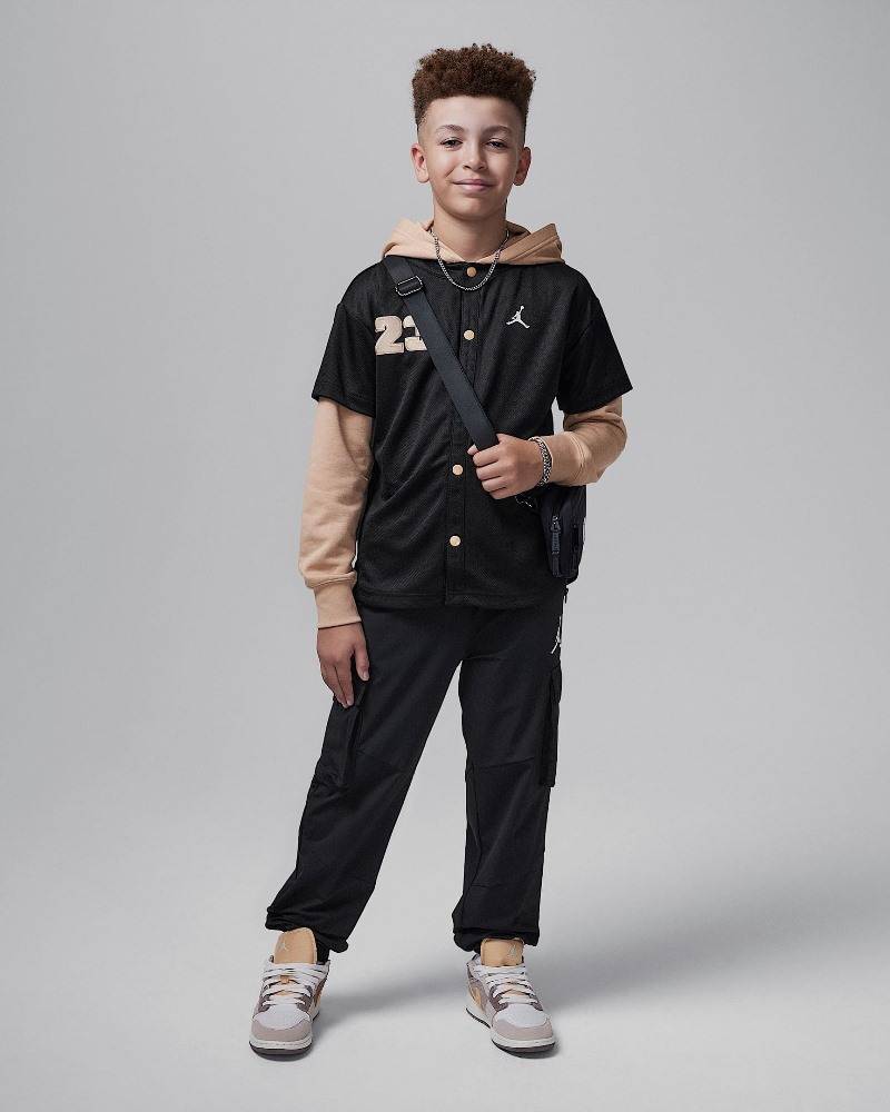 NIKE JORDAN BOYS HOODIEDED JUMPMAN  BASEBALL P