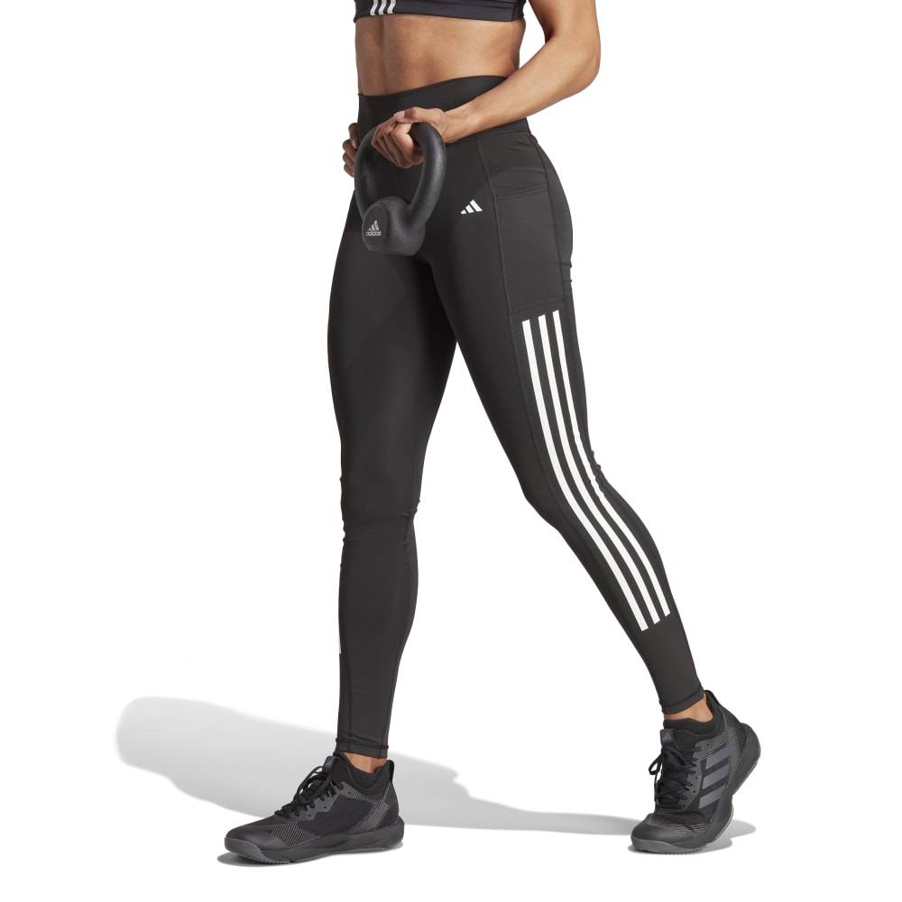 ADIDAS OPTIME 3-STRIPES FULL LENGTH LEGGINGS