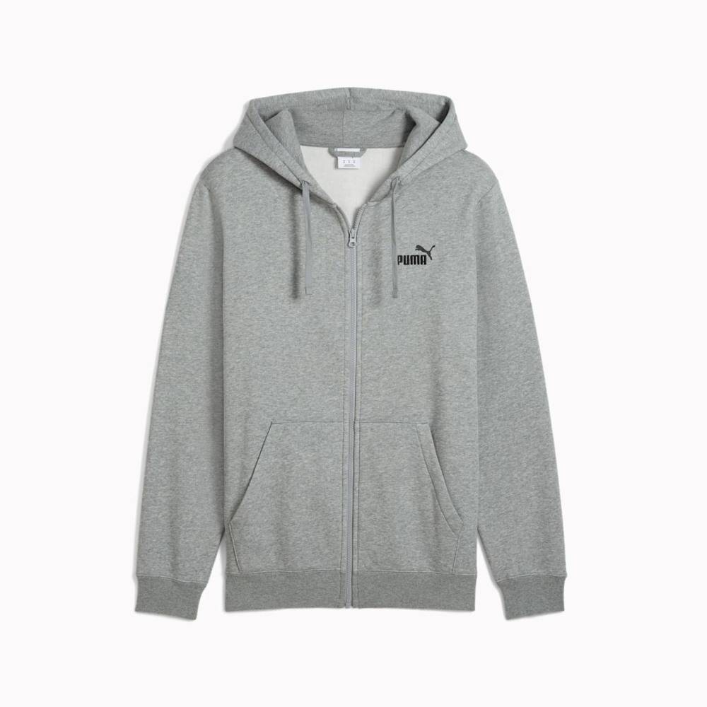 PUMA ESS SMALL NO. 1 LOGO FULL-ZIP HOODIE FL