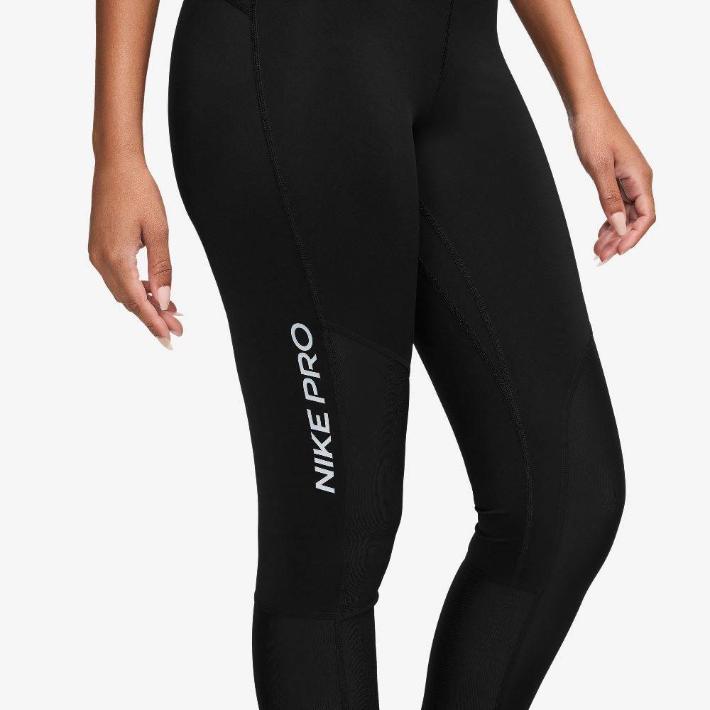 NIKE PRO DRI -FIT MID-RISE MESH TIGHT