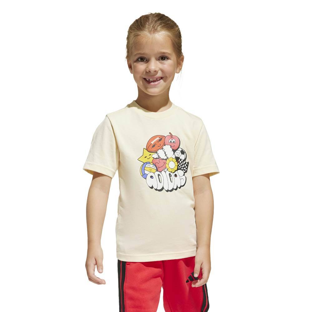 ADIDAS LITTLE KIDS FUN GRAPHIC T-SHIRT