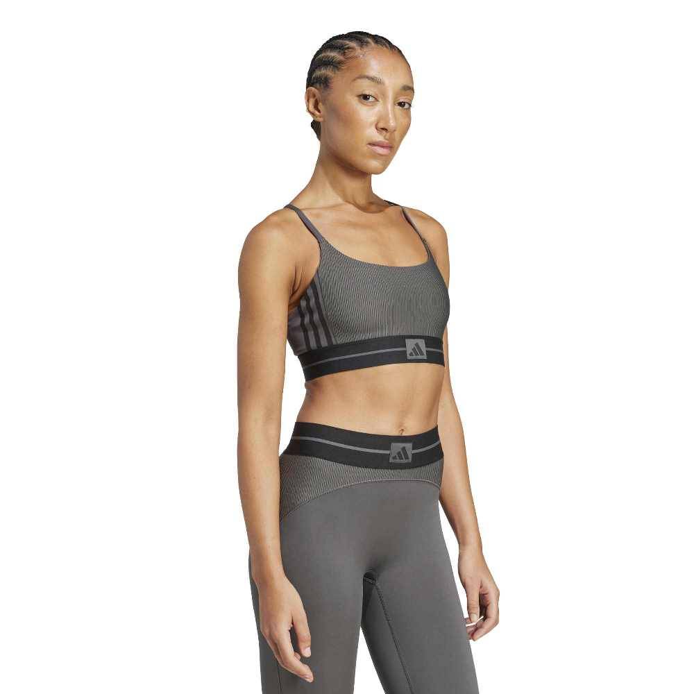 ADIDAS HYPERGLAM RIB BRALETTE