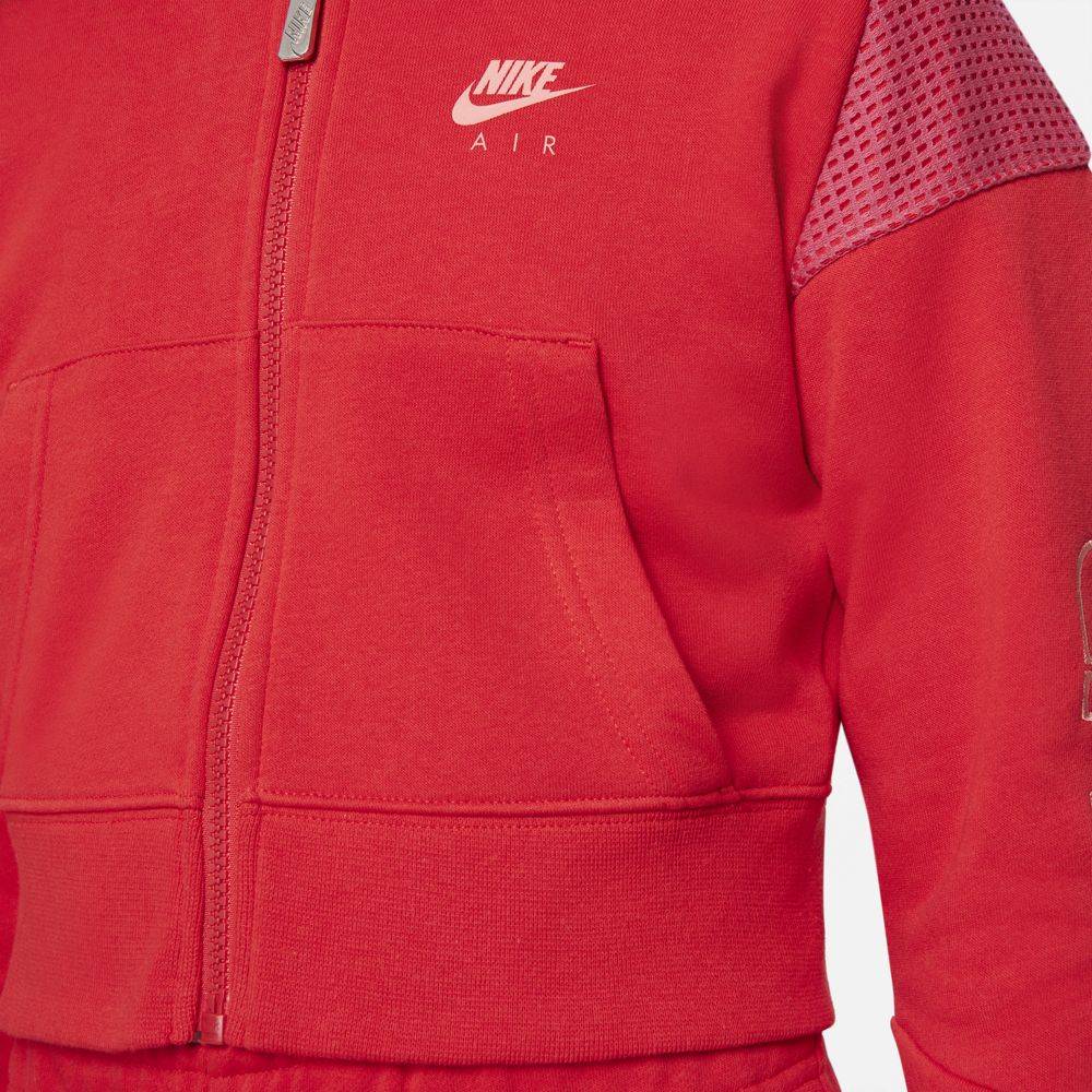 NIKE NSW GIRLS FRENCH-TERRY FULL ZIP HOODIE