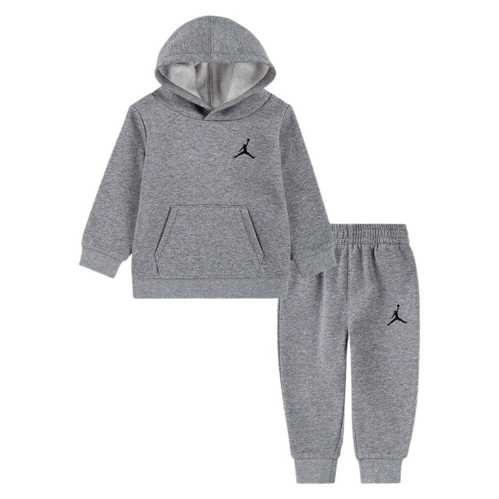 NIKE JORDAN INFANT MJ ESSENTIALS FLEECE PULLOVER SET