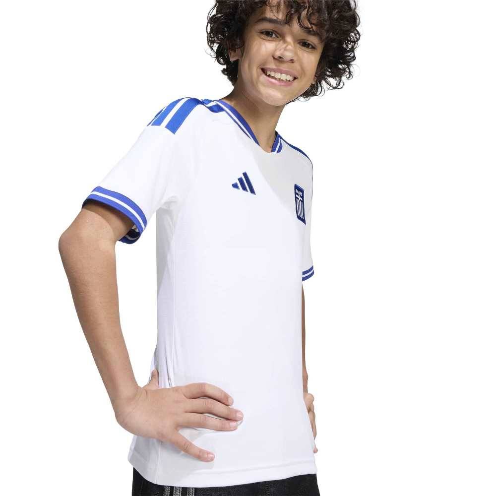ADIDAS YOUTH GREECE 26 HOME JERSEY