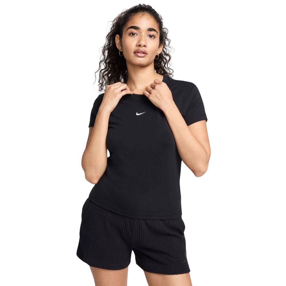 NIKE NSW WOMENS CHILL KNIT MID CROPPED TOP