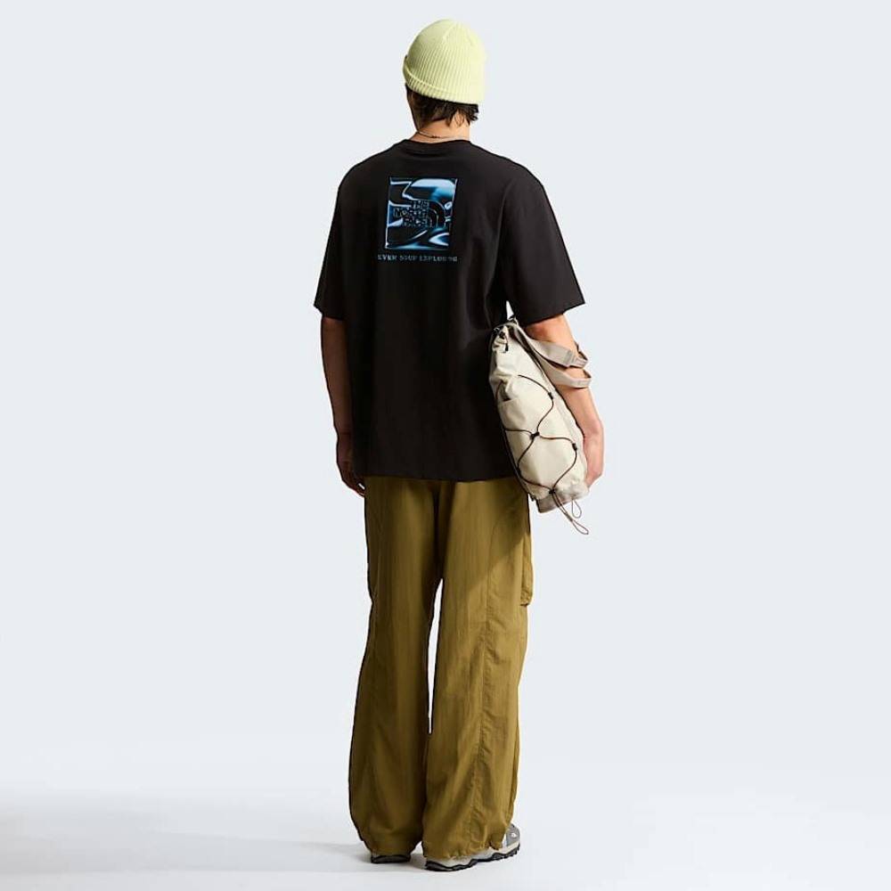 THE NORTH FACE M LIQUID BOX NSE OVERSIZE SHORT SLEEVE TEE GRAPHIC