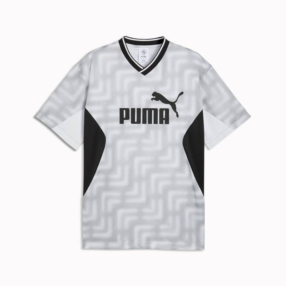 PUMA ESS BLOCK RELAXED FOOTBALL JERSEY
