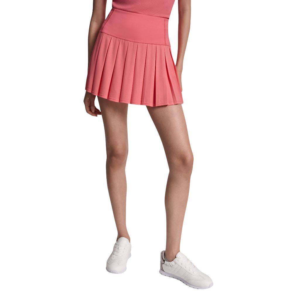 DKNY COURT PIQUE PLEATED TENNIS SKORT