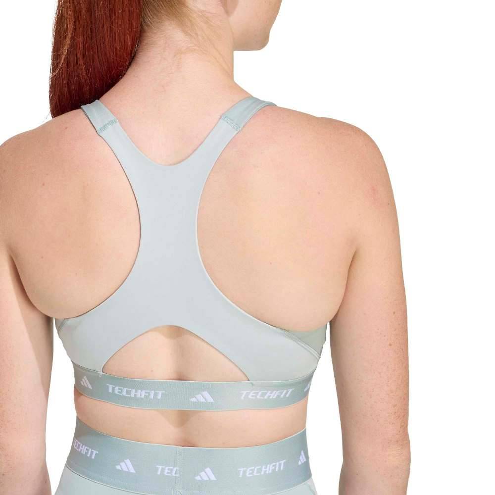 ADIDAS TECHFIT WORKOUT COLOR BLOCK MEDIUM SUPPORT BRA