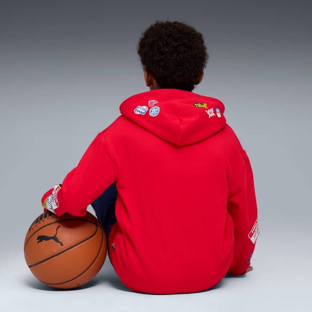 PUMA BASKETBALL HOOPERHOTLINE HOODIE FLEECE B