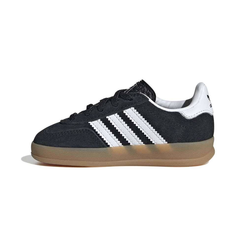 ADIDAS ORIGINALS INFANT GAZELLE INDOOR COMFORT CLOSURE ELASTIC LACE SHOES
