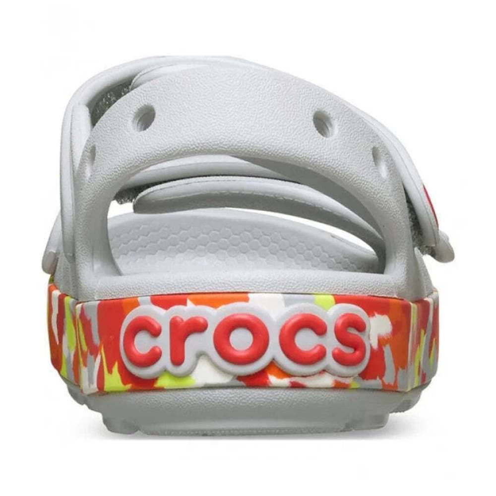 CROCS KIDS' CROCBAND CRUISER GLOW CONFETTI BAND SANDAL