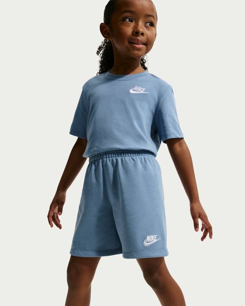 NIKE LITTLE KIDS CLUB LBR KNIT SHORT SET