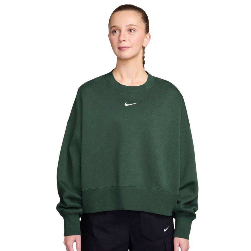 NIKE WOMENS PHOENIX FLEECE OVERSIZE CREW