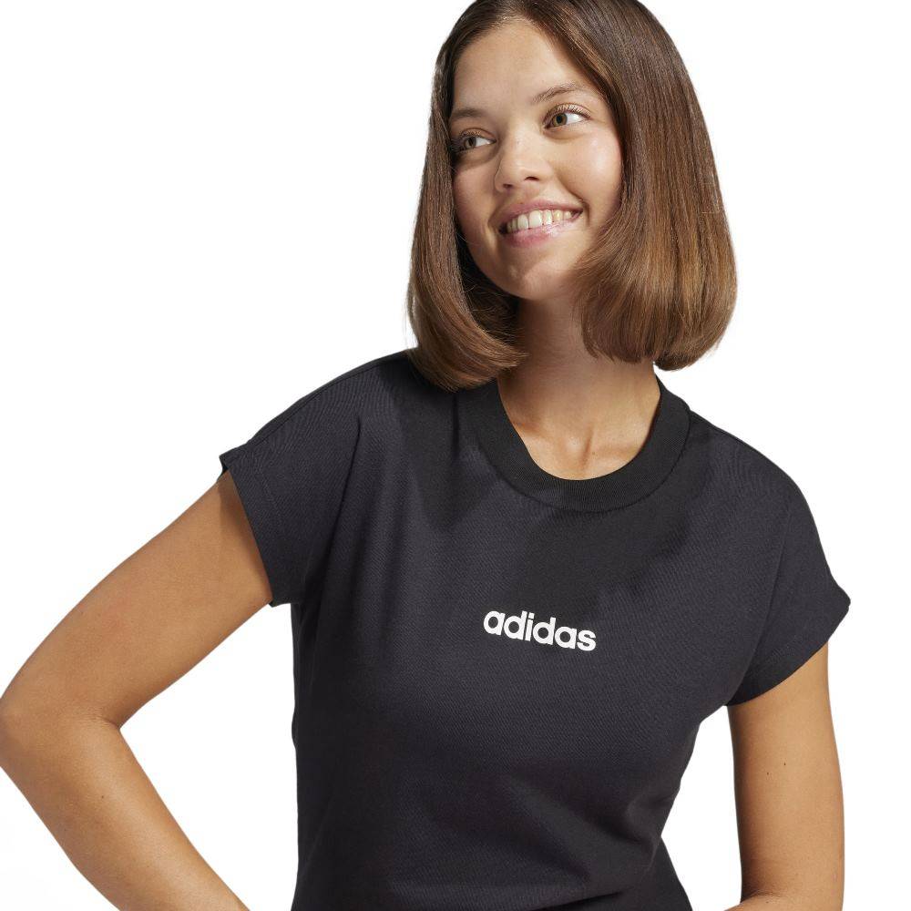 ADIDAS ESSENTIALS LINEAR COTTON T-SHIRT